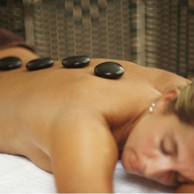 Hot Stone - Teilkrper-Massage